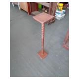 Wooden plant stand