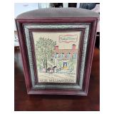 Framed Old Williamsburg Raleigh Tavern print