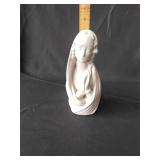 Ceramic Virgin Mary bust