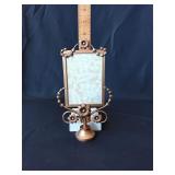 Ornate metal picture frame