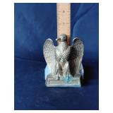 Brass eagle figurine
