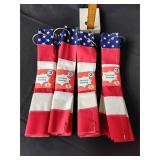 Patriotic buntings