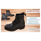ITALIAN TECHNICAL BOOTS (MSP:$1200) SIZE:42 BLACK ITALIAN TECHNICAL BOOTS (MSP:$1200) SIZE:42 BLACK