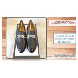 GUCCI (9 1/2) JORDAAN HORSE BIT LOAFER (MSP:$1200) GUCCI (9 1/2) JORDAAN HORSE BIT LOAFER (MSP:$1200)