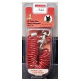 12-FT DOGS TIE-OUT FLEXIBLE CABLE 12-FT DOGS TIE-OUT FLEXIBLE CABLE