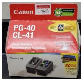 CANON PG-40 / CL-41 INK CARTIDGE PHOTO VALUE PACK CANON PG-40 / CL-41 INK CARTIDGE PHOTO VALUE PACK
