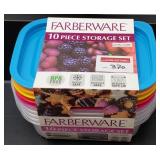 10-PCS FARBERWARE STORAGE SET 10-PCS FARBERWARE STORAGE SET