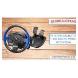 LOOKS NEW THRUSTMASTER T-150 RACING WHEEL FOR PS-4 LOOKS NEW THRUSTMASTER T-150 RACING WHEEL FOR PS-4