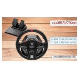 LOOKS NEW X-BOX THRUSTMASTER T-128 GAMING WHEEL LOOKS NEW X-BOX THRUSTMASTER T-128 GAMING WHEEL