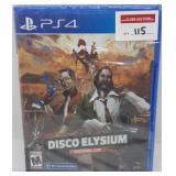 PS-4 DISCO ELYSIUM THE FINAL CUT VIDEO GAME PS-4 DISCO ELYSIUM THE FINAL CUT VIDEO GAME