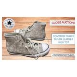CONVERSE CHUCK TAYLOR LEATHER HIGH TOP (MSP:$100) CONVERSE CHUCK TAYLOR LEATHER HIGH TOP (MSP:$100)