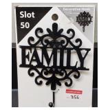 SLOT-50 FAMILY DECORATIVE HOOK SLOT-50 FAMILY DECORATIVE HOOK