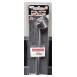 ILLINOIS (120-PSI) DUAL HEAD TIRE GAUGE ILLINOIS (120-PSI) DUAL HEAD TIRE GAUGE