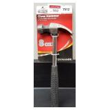 DYNAMIK 8-OZ COMFORTABLE GRIP CLAW HAMMER DYNAMIK 8-OZ COMFORTABLE GRIP CLAW HAMMER
