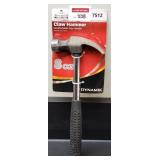 DYNAMIK 8-OZ COMFORTABLE GRIP CLAW HAMMER DYNAMIK 8-OZ COMFORTABLE GRIP CLAW HAMMER