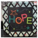 HOPE - LIGHTED CANVAS HOPE - LIGHTED CANVAS