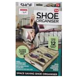 SHOE ORGANISER (STORE UPTO 12-PAIRS OF SHOES) SHOE ORGANISER (STORE UPTO 12-PAIRS OF SHOES)