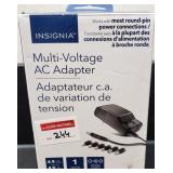INSIGNIA MULTI-VOLTAGE AC ADAPTER W/ 4.9 FT CORD INSIGNIA MULTI-VOLTAGE AC ADAPTER W/ 4.9 FT CORD
