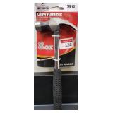 DYNAMIK 8-OZ COMFORTABLE GRIP CLAW HAMMER DYNAMIK 8-OZ COMFORTABLE GRIP CLAW HAMMER