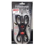 SET OF 2 FARBERWARE SHEARS (STAINLESS STEEL) SET OF 2 FARBERWARE SHEARS (STAINLESS STEEL)