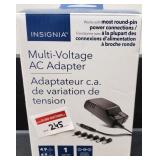INSIGNIA MULTI-VOLTAGE AC ADAPTER W/ 4.9 FT CORD INSIGNIA MULTI-VOLTAGE AC ADAPTER W/ 4.9 FT CORD