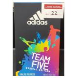 ADIDAS TEAM FIVE 100-ML EDT PERFUME / COLOGNE ADIDAS TEAM FIVE 100-ML EDT PERFUME / COLOGNE