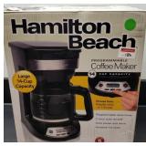 LOOKS NEW HB 14-CUP PROGRAMMABLE COFFEE MAKER LOOKS NEW HB 14-CUP PROGRAMMABLE COFFEE MAKER