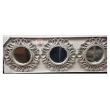 3-PCS DECORATIVE WALL MIRROR 3-PCS DECORATIVE WALL MIRROR
