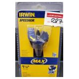 1.5' IRWIN SPEEDBOR DRILL BIT 1.5' IRWIN SPEEDBOR DRILL BIT