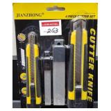4-PIECE CUTTER KNIFE SET 4-PIECE CUTTER KNIFE SET