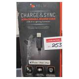 HELIX CHARGE & SYNC BRAIDED CABLE (5-FT) HELIX CHARGE & SYNC BRAIDED CABLE (5-FT)