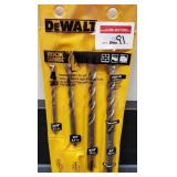 4-PCS DEWALT DRILL BIT SET 4-PCS DEWALT DRILL BIT SET