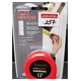 12-FT NIELSEN MID POINT MEASUREMENT TAPE 12-FT NIELSEN MID POINT MEASUREMENT TAPE