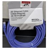 25-FT ETHERNET CABLE W/ CONNECTORS 25-FT ETHERNET CABLE W/ CONNECTORS