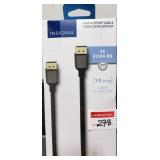 INSIGNIA 10-FT 4K, UHD DISPLAY PORT CABLE INSIGNIA 10-FT 4K, UHD DISPLAY PORT CABLE