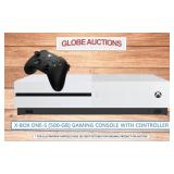 X-BOX ONE-S (500-GB) GAMING CONSOLE + CONTROLLER