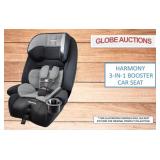 HARMONY 3-IN-1 BOOSTER CAR SEAT (MSP:$190)