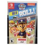 NINTENDO SWITCH PAW PATROL ON A ROLL VIDEO GAME