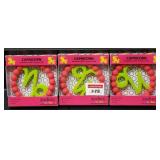 SET OF 3 ZODIES CHEWBEADS SILICONE TEETHING RING
