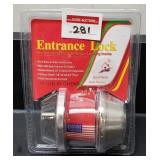 ENTRANCE LOCK(SOLID BRASS/STEEL CONSTRUCTION)+KEY