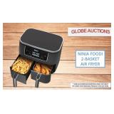 LOOKS NEW NINJA FOODI 2-BASKET AIR FRYER(MSP:$250)