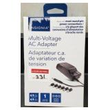 INSIGNIA MULTI-VOLTAGE AC ADAPTER W/ 4.9 FT CORD