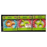 SET OF 3 ZODIES CHEWBEADS SILICONE TEETHING RING