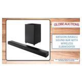MISSION SOUNDBAR + WIRELESS SUBWOOFER (MSP: $500)