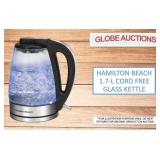 LOOKS NEW HB 1.7-L GLASS ELECTRIC KETTLE