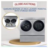SAMSUNG BESPOKE 27" LAUNDRY PEDESTAL (MSP:$439)