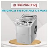INSIGNIA 26-LBS PORTABLE ICE MAKER (MSP:$199)