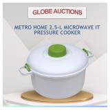 METRO HOME MICROWAVE 2.5-L PRESSURE COOKER