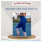 DESIGNER CAPRI YOGA PANTS (S)