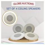SET OF 4 CEILING SPEAKERS